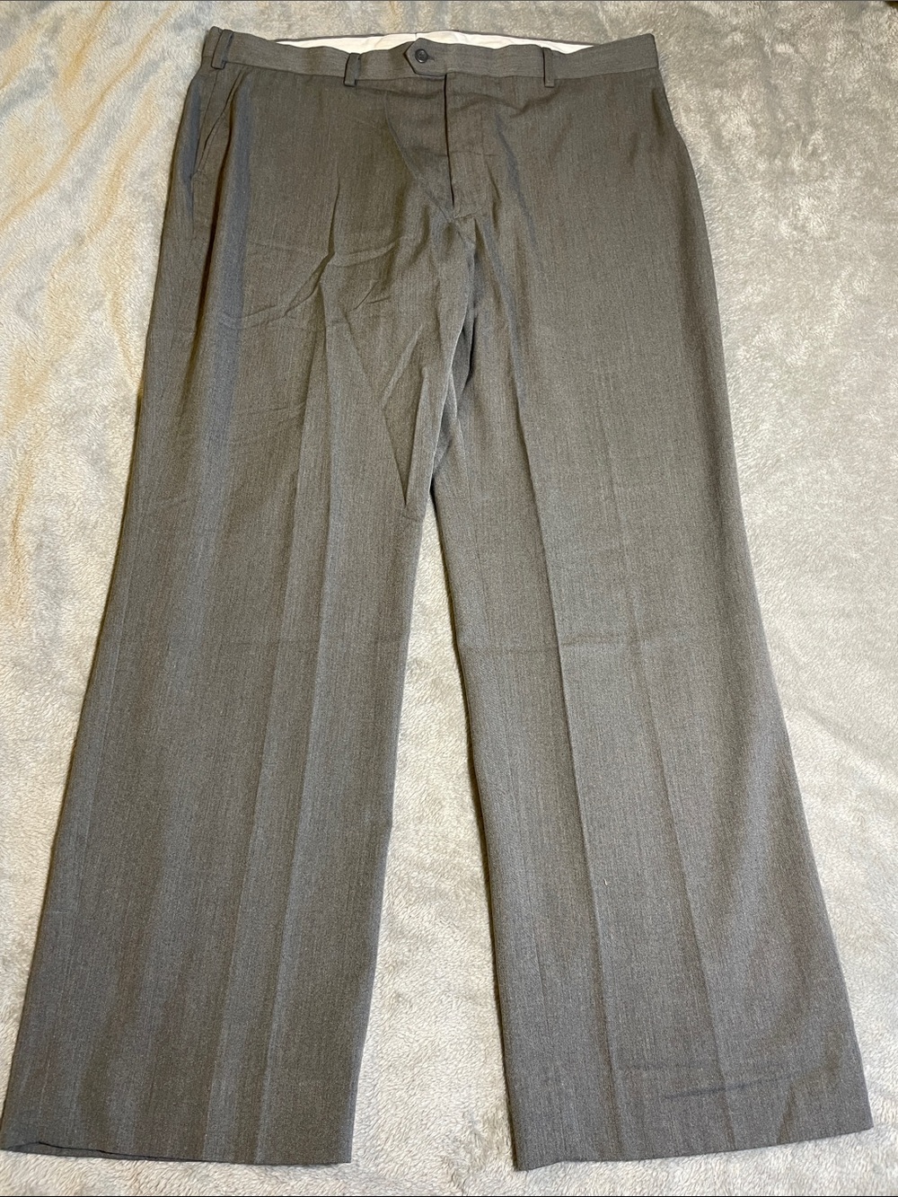 David Taylor Gray Dress Pants